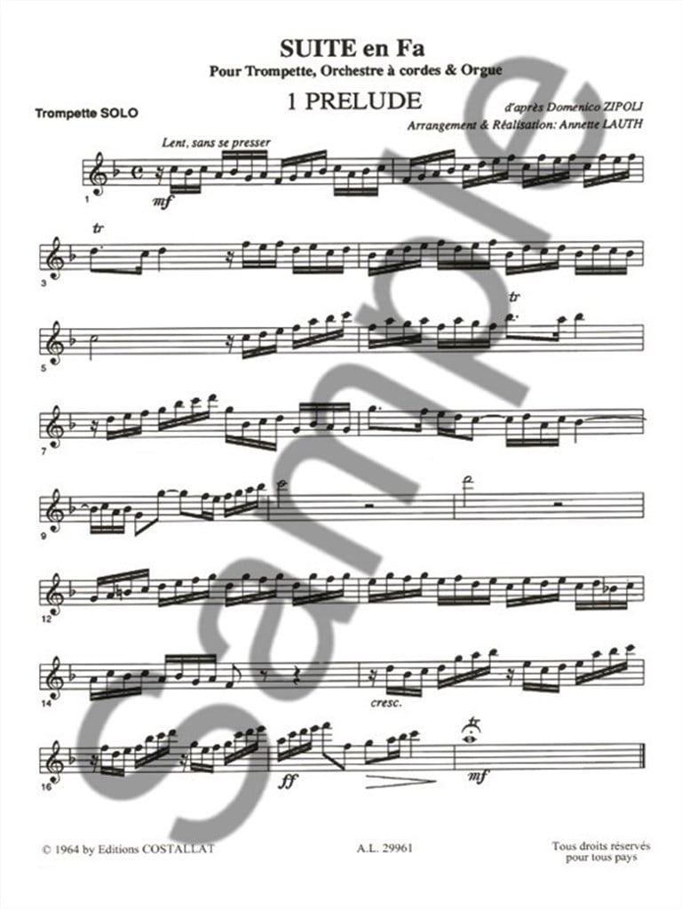 Lauth Suite In F